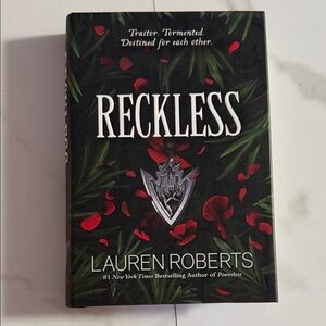 Reckless by Lauren Roberts Hardcover Book